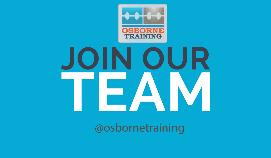 education jobs at Osborne Training