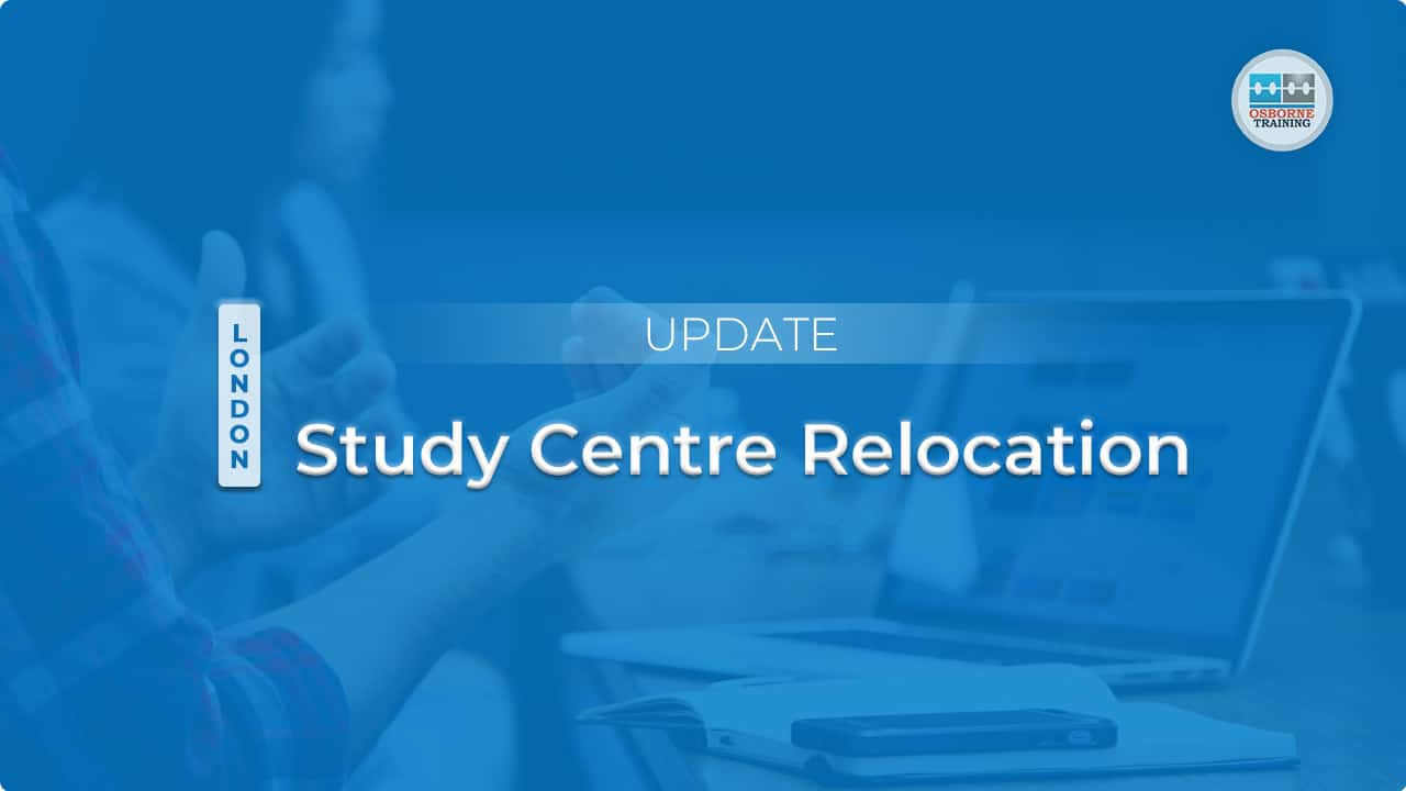 Update: London Study Centre Relocation