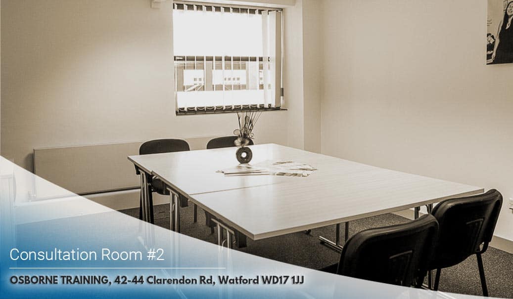 Consultation room 2- Osborne Training watford