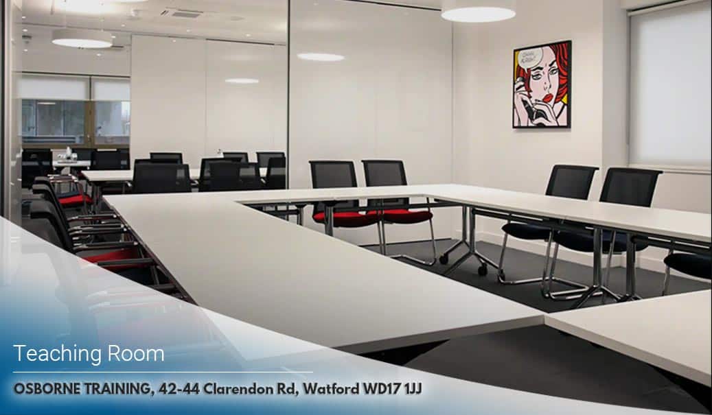 Teaching room- Osborne Training watford