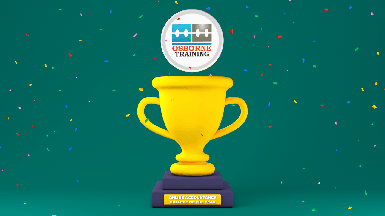 Osborne Training Wins Online Accountancy College of the Year Award 2021, by PQ Magazine