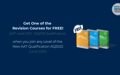 Offer: Get one Revision Course FREE with any of the New AAT Qualification AQ2022: Level 2/3/4