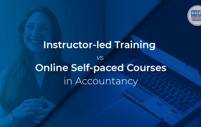 Instructor-led Training vs. Online Self-paced Courses in Accountancy: Which one is better?