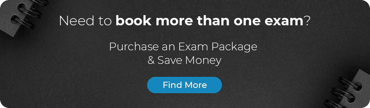 Banner for booking more AAT Exams